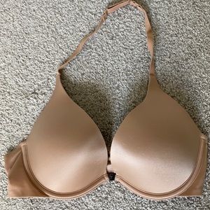 Victoria’s Secret Plunge Push Up Halter Bra 34C